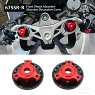 For CFMOTO 675NK NK675 675SR-R 675SRR 675 NK 675 SRR 675 SR-R front shock absorber trim cover adjust