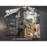 LG 43UK6300PTE TV MAIN BOARD POWER BOARD