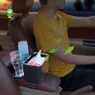Car Storage Box Drink Holder Small Car Organiser Centre Console Cup Holder