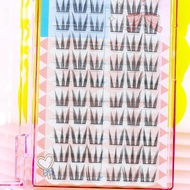 Manga eyelashes soft, natural, thick, fake eyelashes, manga eyelashes dating, daily eyelash makeup