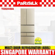 Toshiba GR-RM631WE-PGX(A6) Multi-Door Refrigerator (488L)