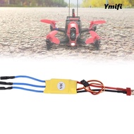 YMIFI Speed Controller, Helicopter Boat Banana Head T Plug XT60 ESC Brushless Motor,  30A/40A RC Par