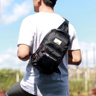 [206] NEW ARRIVAL  TAS SELEMPANG PRIA WAISTBAG SLING BAG DISTRO  MODEL TERBARU / TAS SLEMPANG ANTI A