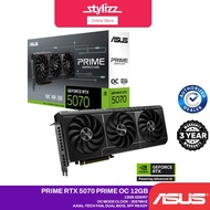 ASUS GEFORCE RTX 5070 PRIME OC EDITION 12GB GDDR7 SFF READY GRAPHIC CARD