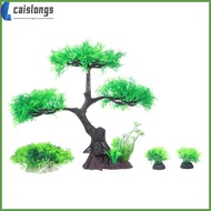 Fish Tank Decorations Plants Simulated Set Artificial Aquarium Fake Accessories  caislongs
