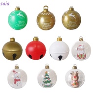 SAIA Inflatable Balloons, 60cm Decoration Christmas Ball, Giant without Light Toy Giant Venue Layout