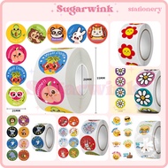 Roll of 500 reward stickers, teaching rewards - ROLL_REWARD Sugarwink reward stickers
