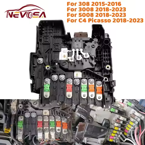 BPGA Battery Management Unit BSI ECU Control Module For Peugeot 308 2015 2016 3008 5008 Citroen C4 P