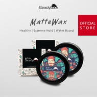 【Steadylook】 The Steady Look Matte Wax Hair Styling Clay Clay | 160g | Water Based