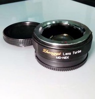 中一光學 0.72x 減焦增光接環 Minolta MD 鏡頭轉 Sony E APS-C 無反相機 (舊版) NEX-7 A6000 A6300