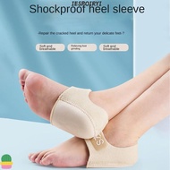 IESPOIRYI 1PAIR Gel Heel Cushion, Reduces Pressure Anti-Crack Heel Socks, Comfortable S/L Relieves P