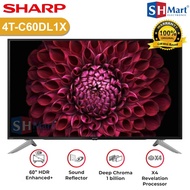 TV SHARP 60 Inch 4T-C60DL1X SMART ANDROID 4K UHD Gaming ANDROID 11 