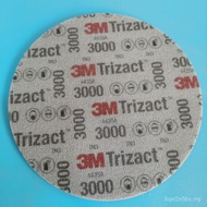 6 Inci 3M 3000 Grit 5000 Piramid Span Menggilap Kertas Pasir Ketepatan Automotif Bentuk Cakera Bulat