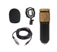 全城熱賣 - 電容麥克風直播設備套裝JIY-BM800-常規款-金色（標配）