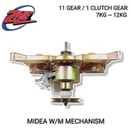 MIDEA WASHING MACHINE MECHANISM GEAR BOX CLUTCH MECHANISM / MESIN BASUH MEKANISME (6443/113-0068)