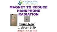 Handphone Magnet to Reduce Handphone Radiation
