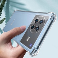 Vivo X Note X80 Pro X70 X60 X50 Pro Plus X60 Pro Global Case Transparent Shockproof Clear Cover Case