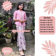 Setelan Kebaya anak Perempuan kutu Baru brukat  modern Tk Sd t Baju Brokat Kartini usia 4-14 tahun Terbaru Kekinian