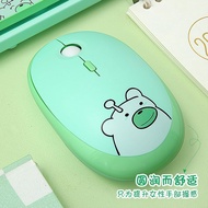 Ferris Hand M2 Wireless Mouse Girl Cute Milk Tea Office Notebook Laptop Light Sound Mouse 26.2.3