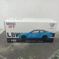 Mini GT 192 LB*WORK BMW M4 - Baby Blue (Free Protector)