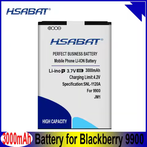 HSABAT 3000mAh J-M1 JM1 Battery for Blackberry Bold 9900 9930 9790 9380 P9981 Torch 9850 9860