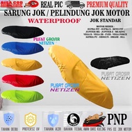Cuke- sarung jok motor bebek YAMAHA JUPITER MX KING VEGA F1ZR sarung cover pelindung jok motor bebek