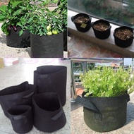 1PC 1/2/3/5/7/10 Gallon Round Felt Pots Plant Pouch Root Veg Container Grow Bag