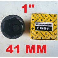 MATA DEEP IMPACT TJAPMATA 1"DR 41MM DEEP SOCKET/ LONG SOCKET WRENCH/ SOCKET BIT/