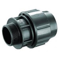 HDPE FITTINGS Male Thread Adaptor MTA, PP Poly Water Connection Fitting (50 63mm) x (1-1/2" 2")