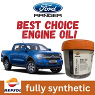 REPSOL DXR PLATINUM Fully Synthetic 5w-30 Diesel Engine Oil 8L for Ford Ranger