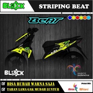 MESIN Striping Sticker List Variations Of Motorcycle Accessories honda Beat Esp Street 2016 2017 2018 2019 CBS iss semi fullbody ken block decal Automotive print Engine