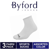 Byford Sport Ankle Socks White Color - BSF876T