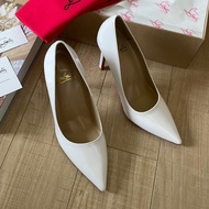 WC3 [With Box] 2025 New Classic Red Bottom Fashion Women's Banquet Pointed High Heels 35-42