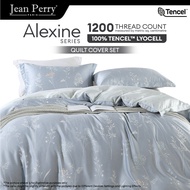 Jean Perry Tencel™ Lyocell Alexine Quilt Cover Set - Queen/King 1200TC