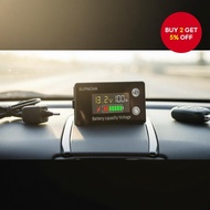 Digital Battery Capacity Tester with Alarm for Car Golf Cart ATV UTV 7-100V 12V-72V