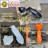 BODY SET KTM 85 2020 2 ITEMS FRONT FENDER NUMBER PLATE FRONT FENDER KTM 85 2020 TRAIL SUPERMOTO MOTO