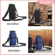 [Ecusi] Water Bottle Carrier Bag with Zip Pocket, Bottle Accessories, Tumbler Sleeve Water Bottle Holder