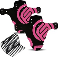 FIFTY-FIFTY MTB Mudguard, Bicycle Mudguard, Rear and Front Mud Scraper, Splash Guard, Suitable for 2