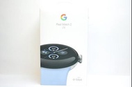 【台南橙市3C】Google Pixel Watch 2 LTE GC3G8 金屬銀鋁製錶殼 海灣藍運動錶帶 二手手錶 #89637