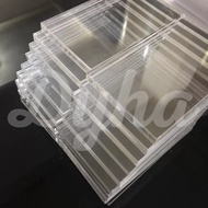 Clear Acrylic Sheet [8mm, 9mm, 10mm, 12mm ] Thick- (Set A3) [1pc] Pre-cut/Customized cut Sizes