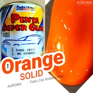 Cat Orange Solid Penta Super Gloss Oranye Oren Cat Mobil Motor Sepeda Glos