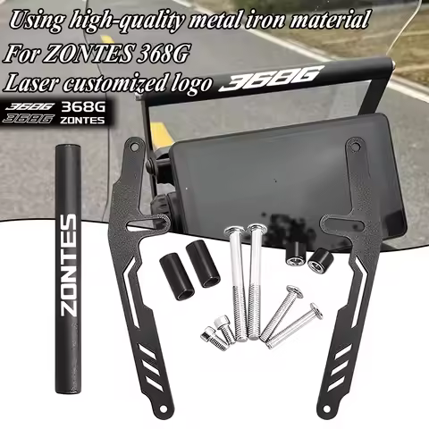 For ZONTES 368G GPS Bracket ZT 368 G Mobile Phone Bracket Modification Accessories 2024 New 368G Nav