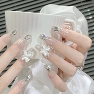 Press-on nails Children Wear nails Girls Dedicated 2025 New Year Style Medium Long Style Children Go
