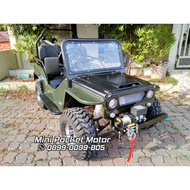 New Mobil Mini Jeep 150Cc Mini Willys 150Cc Jeep Mini 150Cc Mesin 4Tak