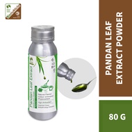 Bionutricia Pandan Leaf Extract Liquid 80g | Baking | Kuih | Desert | Cooking | Natural Flavor