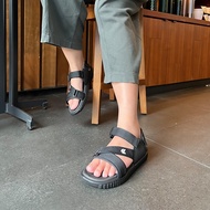 รองเท้าแตะชายหาด KITO ยางธรรมชาติ รองเท้าแตะชายหาดแบบลำลองสำหรับผู้ชาย ส้นหนา สไตล์นางฟ้า รองเท้าแตะ