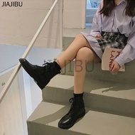 Size 35-43 Korean Fashion Platform Martin Boots Plus Size Women's Shoes 42 Black Lace Motorcycle Boots Non-slip Round Toe Cowboy Boots Boots Casual Retro Knight Boots 41 College Style Student Leather Boots Cosplay Dance Boots Slim Short Boots Lolita Boots
