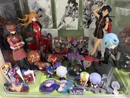 （全走求清 ）新世紀福音戰士模型  貼紙 襟章周邊 迷你模型 明信片 亞加力膠 鎖匙扣 Eva New Genesis Evangelion Figure Mini figure Baji Post 