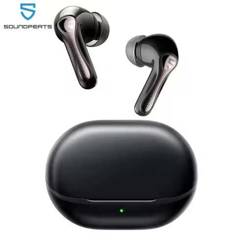 SOUNDPEATS Air5 Pro Wireless Earphones 55 dB Adaptive Hybrid ANC Bluetooth 5.4 Earbuds, Hi-Res LDAC