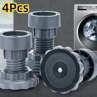 4PCS Pelapik Kaki Mesin Basuh 4Pc Adjustable Height Washing Machine Dryer Refrigerator Stand Kaki Ta